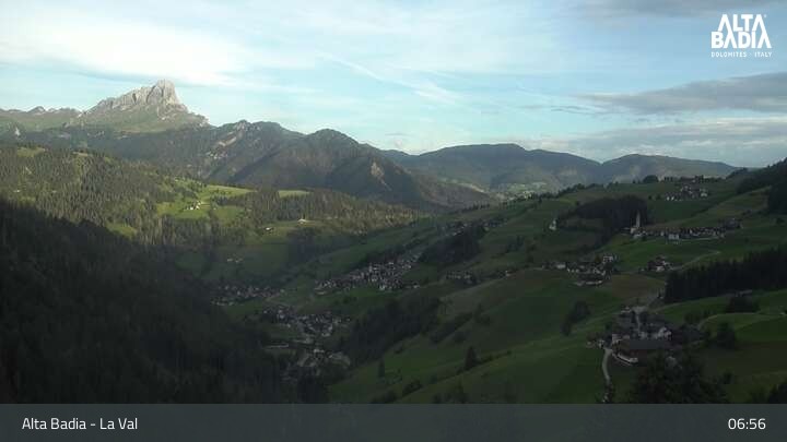 Archiv Foto Webcam Alta Badia - Coz - Tal