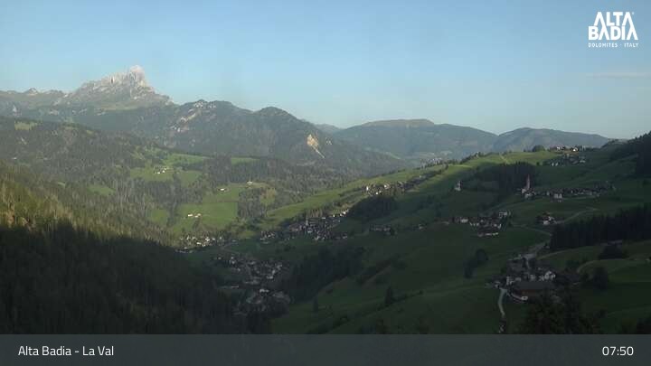 Archived image Webcam Alta Badia - Coz - Valley