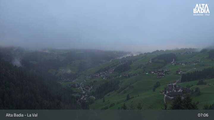 Archiv Foto Webcam Alta Badia - Coz - Tal