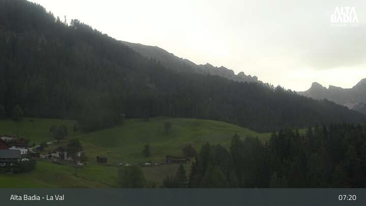 Archiv Foto Webcam Alta Badia - Coz - Tal