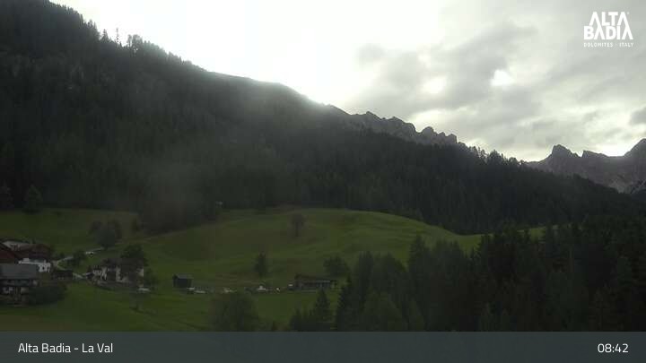 Archiv Foto Webcam Alta Badia - Coz - Tal