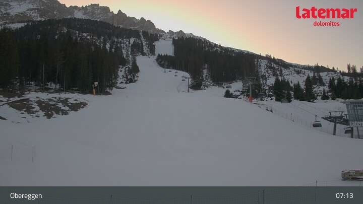 Archived image Webcam Absam Base Station (Obereggen)