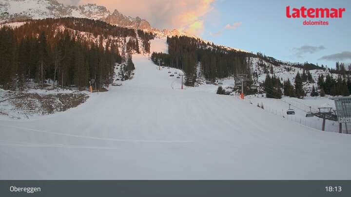 Archived image Webcam Absam Base Station (Obereggen)