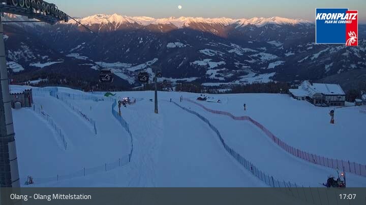 Archiv Foto Webcam Olang Mittelstation