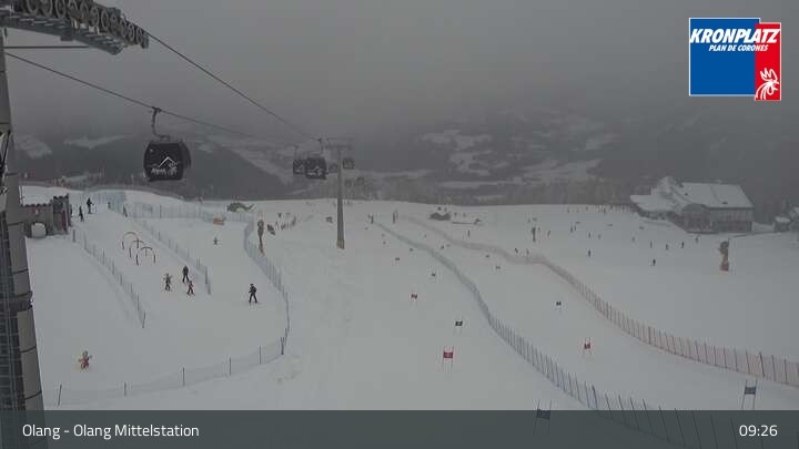 Archiv Foto Webcam Olang Mittelstation