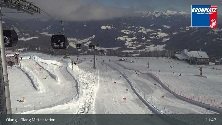 Archiv Foto Webcam Olang Mittelstation