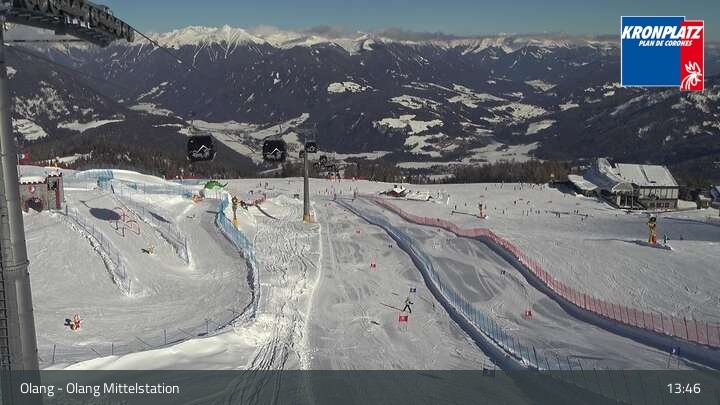 Archiv Foto Webcam Olang Mittelstation