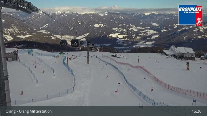 Archiv Foto Webcam Olang Mittelstation