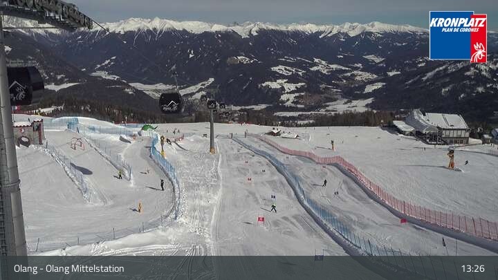 Archiv Foto Webcam Olang Mittelstation