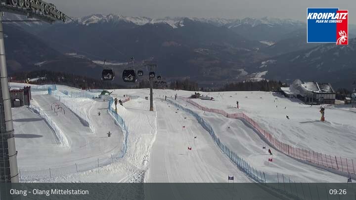 Archiv Foto Webcam Olang Mittelstation