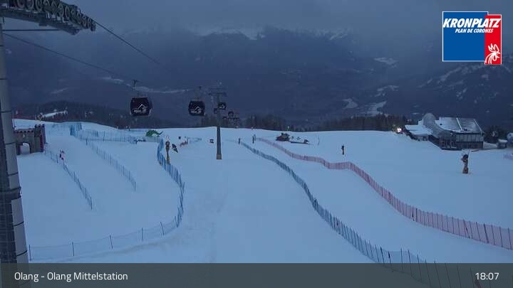 Archiv Foto Webcam Olang Mittelstation