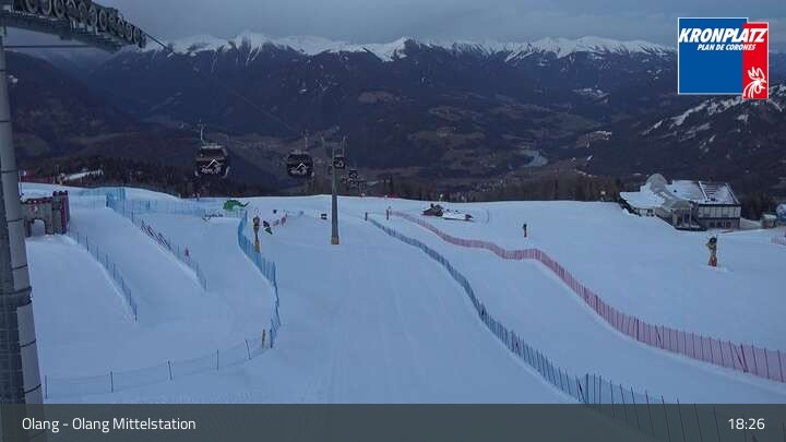 Archiv Foto Webcam Olang Mittelstation