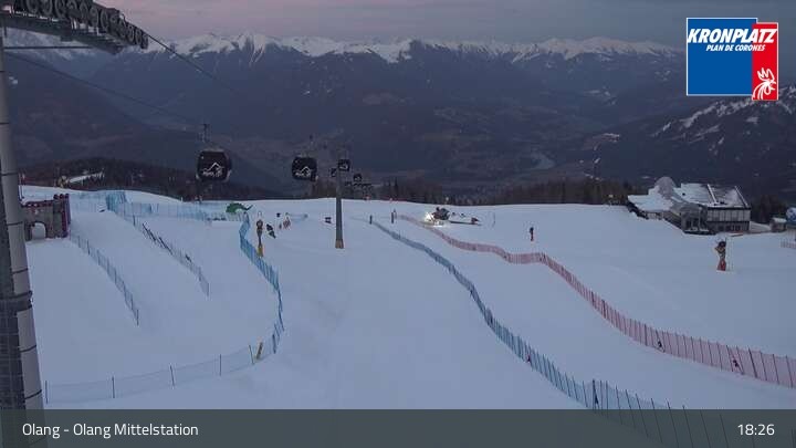 Archiv Foto Webcam Olang Mittelstation