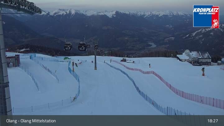 Archiv Foto Webcam Olang Mittelstation