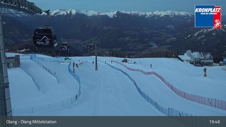 Archiv Foto Webcam Olang Mittelstation