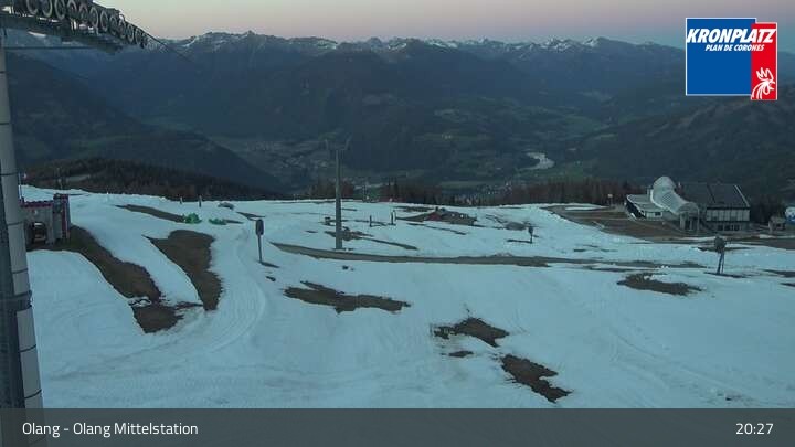 Archiv Foto Webcam Olang Mittelstation