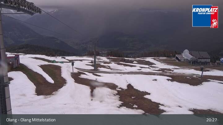 Archiv Foto Webcam Olang Mittelstation