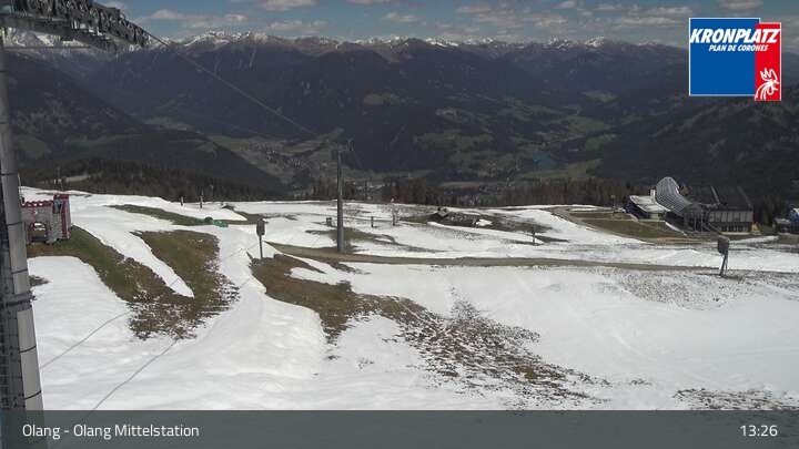 Archiv Foto Webcam Olang Mittelstation