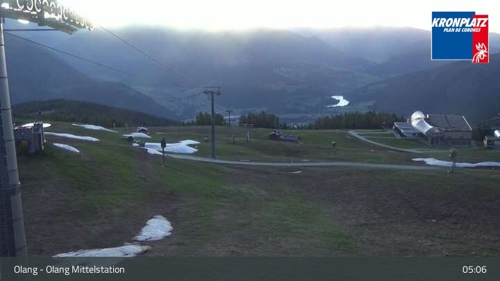 Archiv Foto Webcam Olang Mittelstation