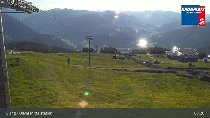 Archiv Foto Webcam Olang Mittelstation