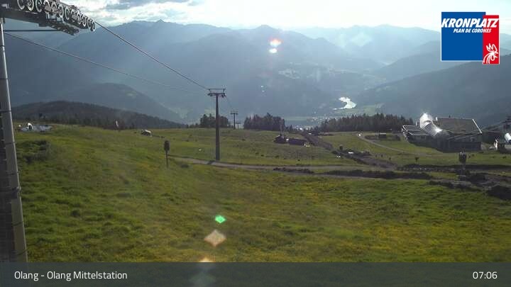 Archiv Foto Webcam Olang Mittelstation