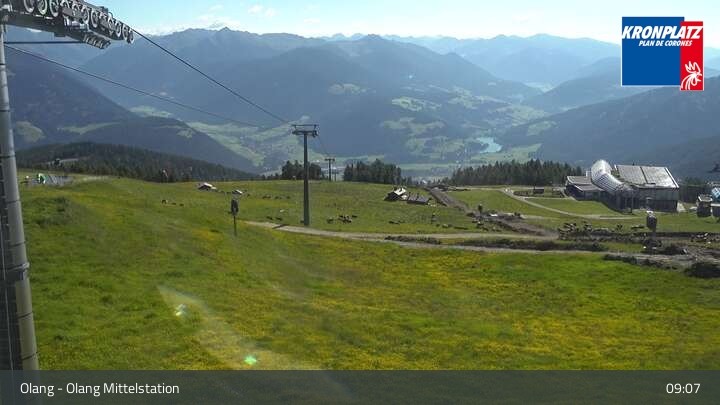 Archiv Foto Webcam Olang Mittelstation