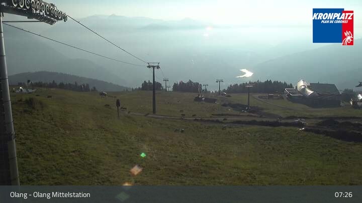 Archiv Foto Webcam Olang Mittelstation