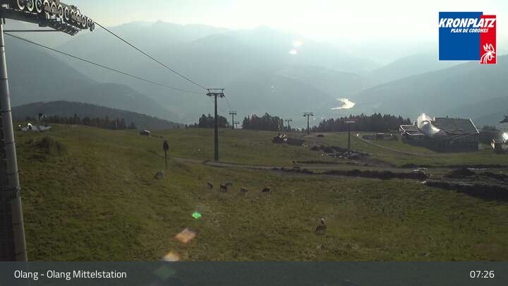 Archived image Webcam Olang Mid Station