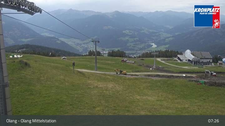Archiv Foto Webcam Olang Mittelstation