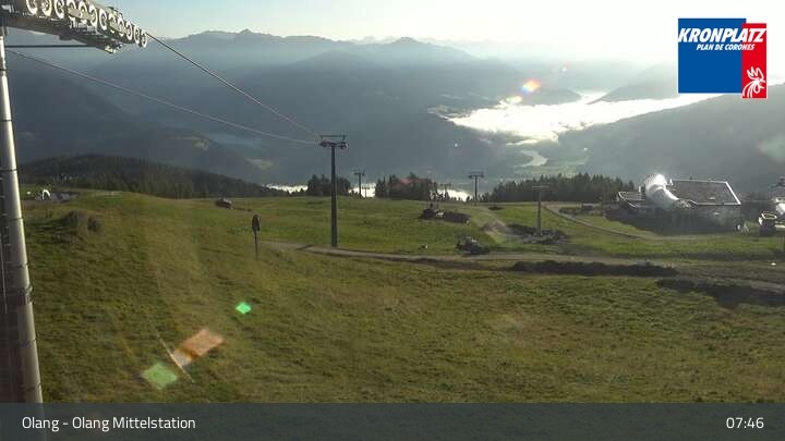 Archiv Foto Webcam Olang Mittelstation