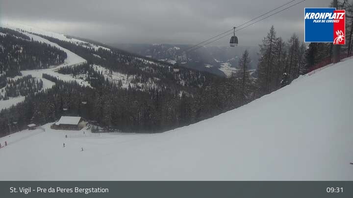 Archiv Foto Webcam St Vigil - Pre da Peres