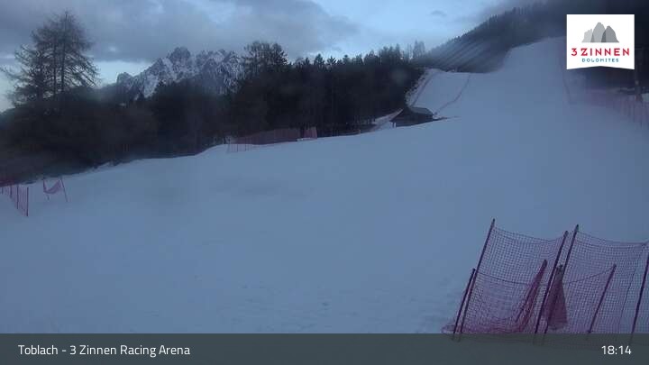 Archived image Webcam Toblach - Trenker Lift