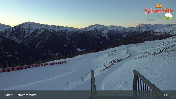 Archiv Foto Webcam Ulten - Schwemmalm Berg