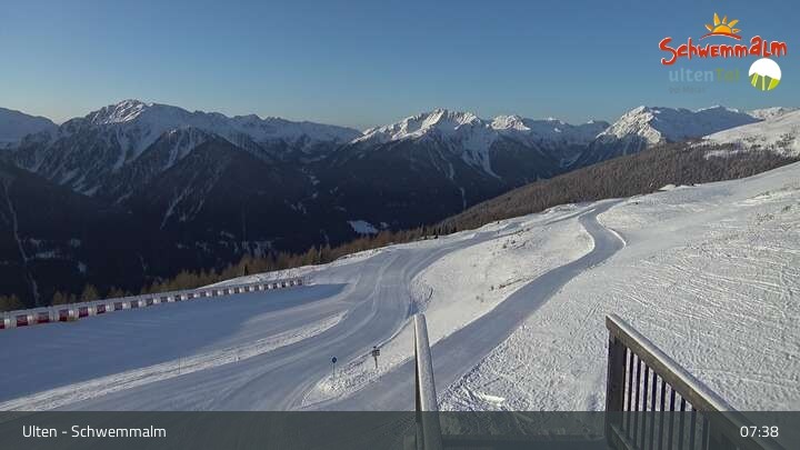Archiv Foto Webcam Ulten - Schwemmalm Berg