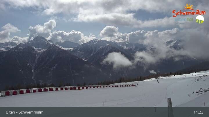 Archiv Foto Webcam Ulten - Schwemmalm Berg