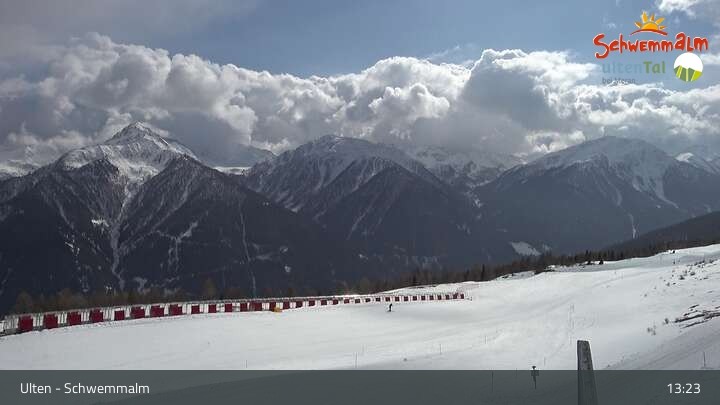 Archiv Foto Webcam Ulten - Schwemmalm Berg