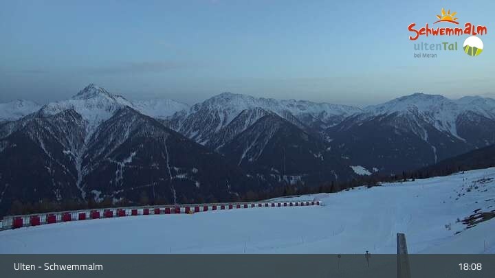 Archiv Foto Webcam Ulten - Schwemmalm Berg