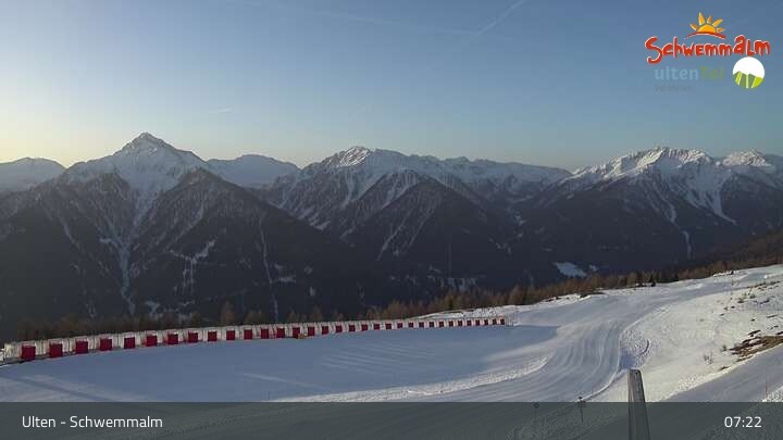 Archiv Foto Webcam Ulten - Schwemmalm Berg