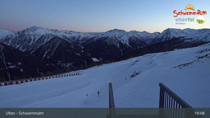 Archiv Foto Webcam Ulten - Schwemmalm Berg