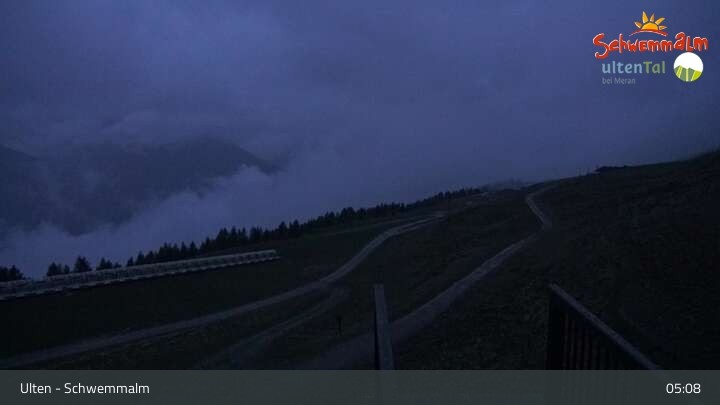 Archiv Foto Webcam Ulten - Schwemmalm Berg