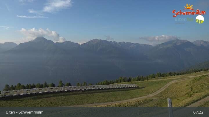 Archiv Foto Webcam Ulten - Schwemmalm Berg