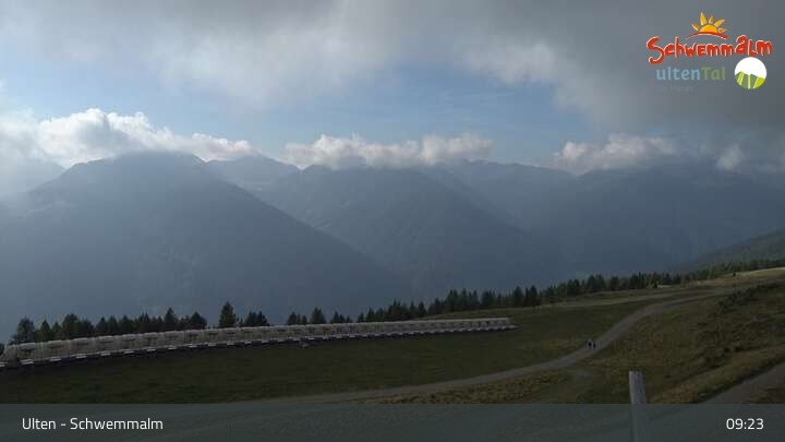 Archiv Foto Webcam Ulten - Schwemmalm Berg
