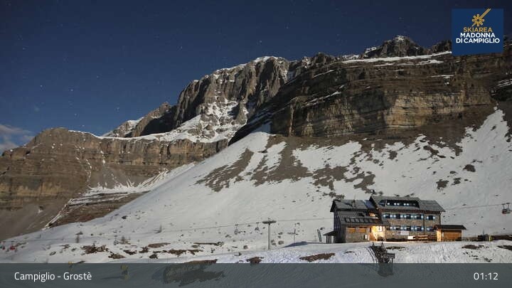 Archived image Webcam Madonna di Campiglio - Grostè