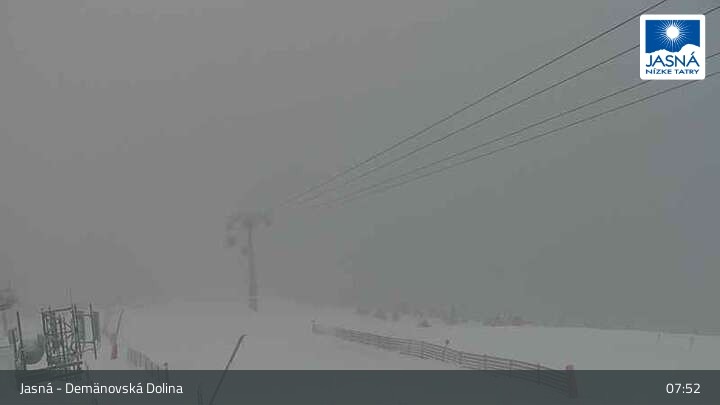 Archiv Foto Webcam Demänovská dolina - Jasná - Luková