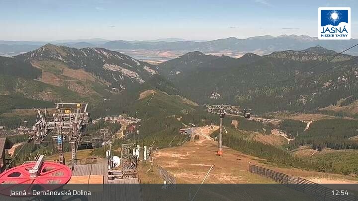 Archiv Foto Webcam Demänovská dolina - Jasná - Luková