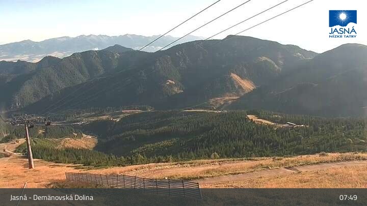 Archiv Foto Webcam Demänovská dolina - Jasná - Luková