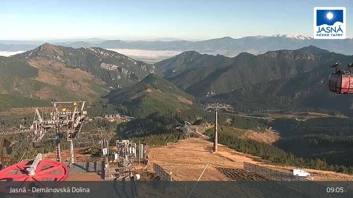 Archiv Foto Webcam Demänovská dolina - Jasná - Luková