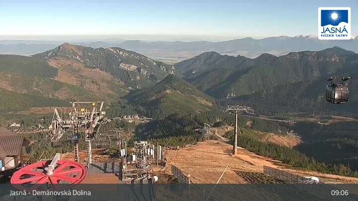 Archiv Foto Webcam Demänovská dolina - Jasná - Luková
