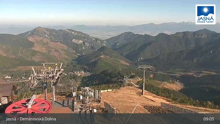 Archived image Webcam Demänovská dolina - Jasná - Luková