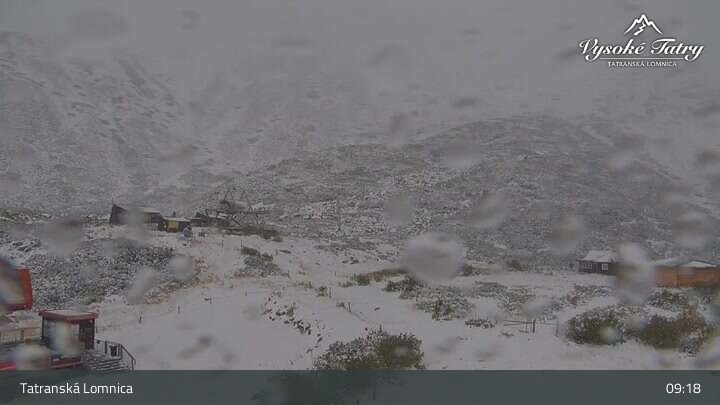 Archiv Foto Webcam Tatranská Lomnica - Skalnaté pleso